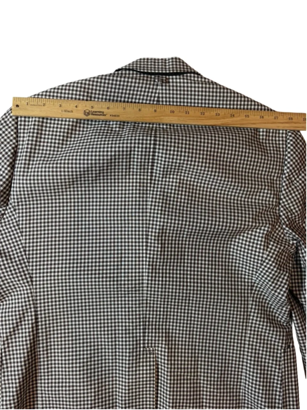 Brooks Brothers Black Fleece Thom Browne Gingham Cotton Silk Blazer BB2